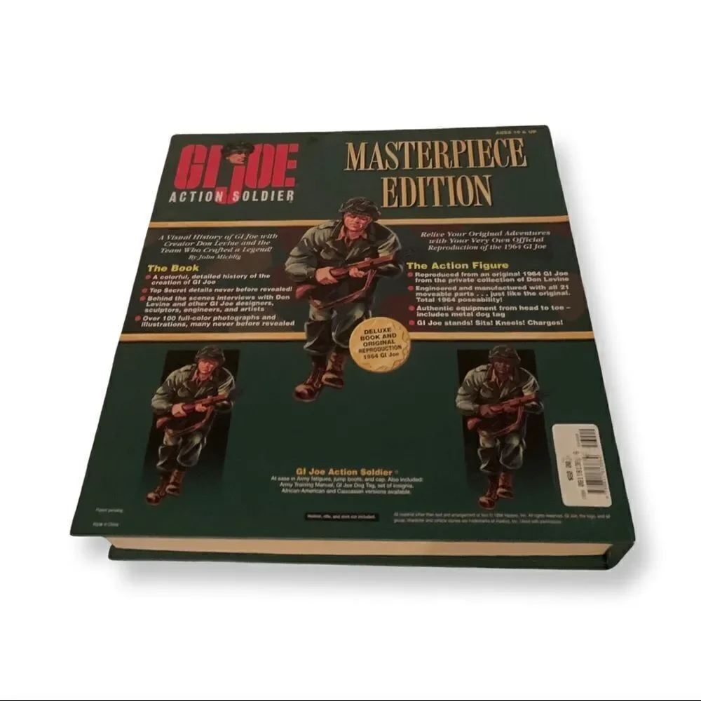 GIJoe Masterpiece Edition The Ultimate Collectible - Action Soldier with Book
